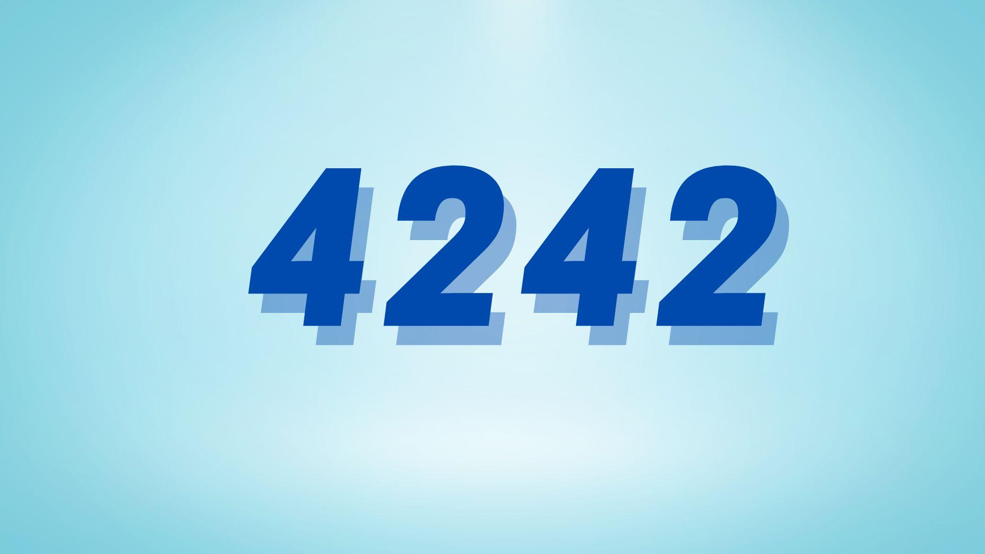Angel Number 4242 | Embracing the Divine Message